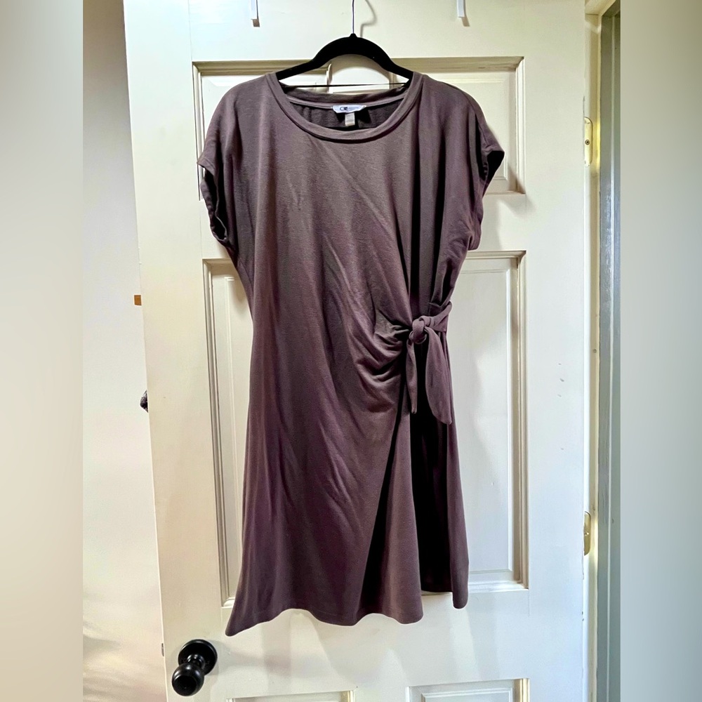 Mini casual tee shirt dress